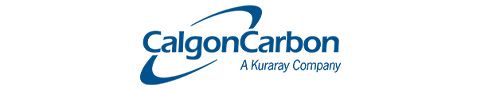 Stylized company logo for Calgon Carbon, A Kurary Company. 