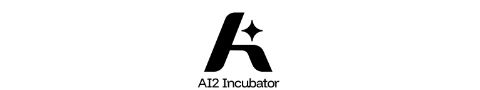 A12 Incubator company name written below large letter “A” with star.