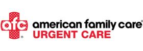 American family care urgent care logo.
