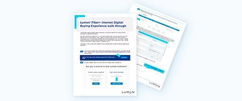 Lumen Fiber+ Internet guide