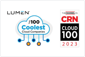 Logo von Top 100 Coolest Cloud Companies-Auszeichnung.