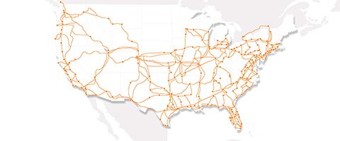 A map of Lumen fiber