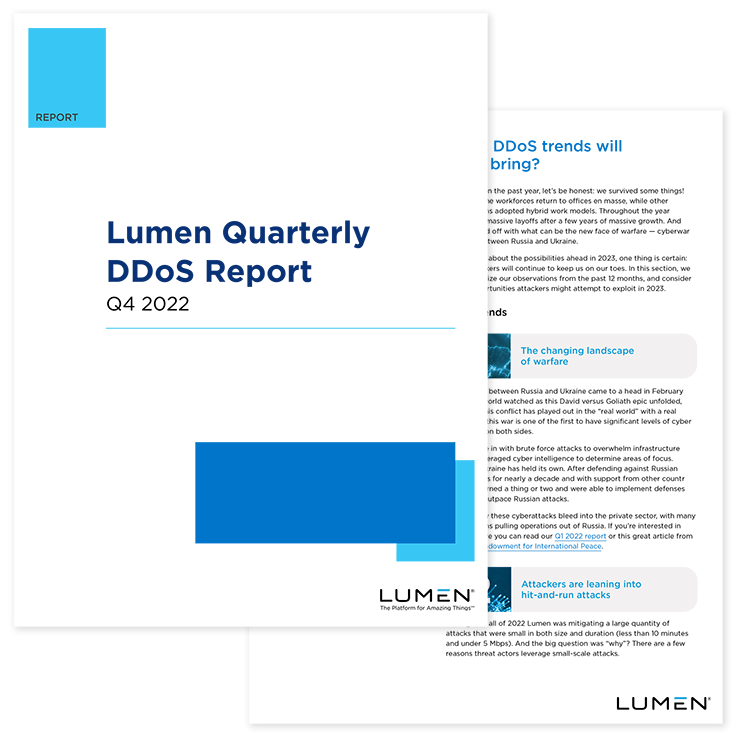 Lumen DDoS Quarterly Report