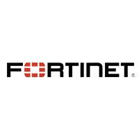 White and black Fortinet logo