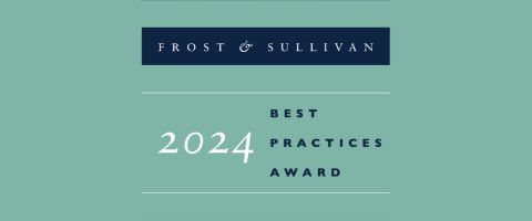 Logo for Frost & Sullivan Award for Best Practices 