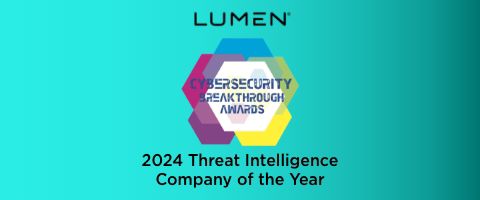 Cybersecurity breakthrough award logo 