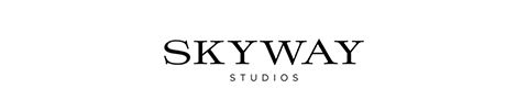 The Skyway Studios logo written in black text, with Skyway above the word Studios.