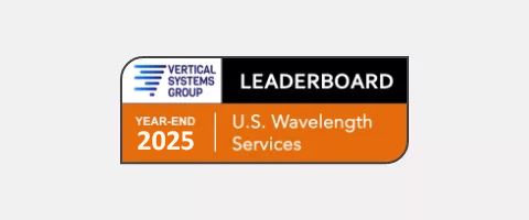 Lumen ranked number one for U.S. Wavelength Services by Vertical Systems Group