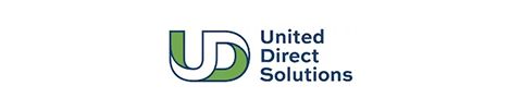 United Direct Solutions green and navy text logo.