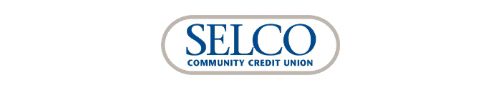 Selco Community Credit union block letter logo 