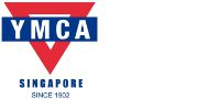 YMCA Singapore logo in a white and blue font