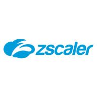 White and blue Zscaler logo